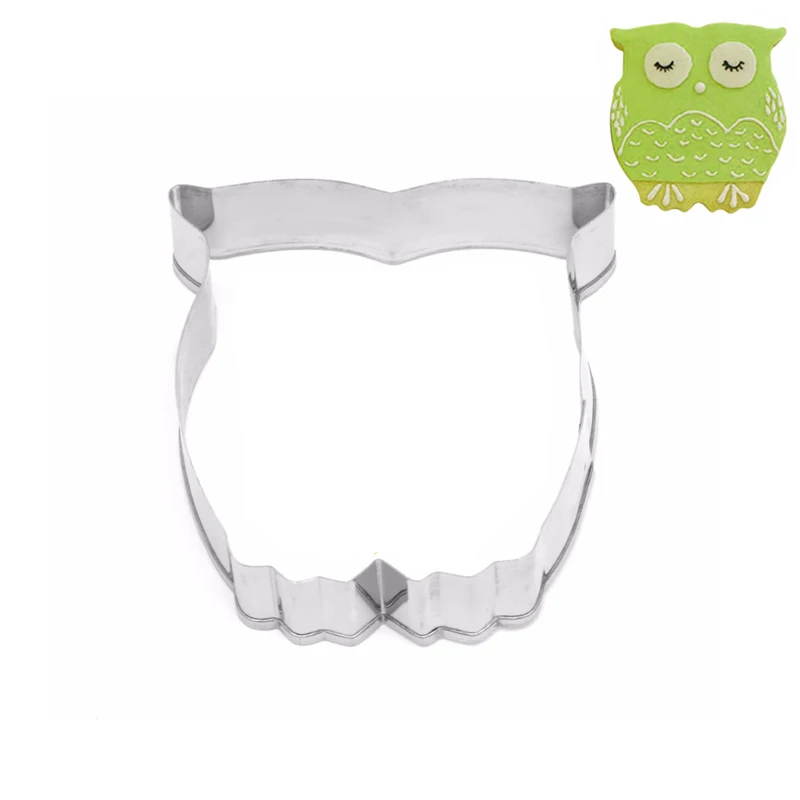 Owl Animal Cookie Cutter Stainless Steel Cut Candy Biscuit Mold Cooking Tools Christmas Theme Metal Cutters Mould Gingerbread
Owl Animal Cookie Cutter Stainless Steel Cut Candy Biscuit Mold Cooking Tools Christmas Theme Metal Cutters Mould Gingerbread