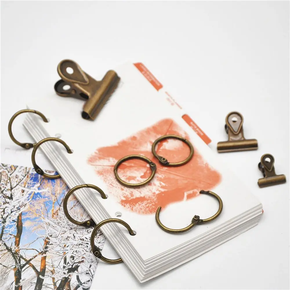 10pcs 25mm Metal Loose Leaf Book Binder Hinged Rings Metal Book Ring for Scrapbook Album Planner Office Supply School Stationery
10pcs 25mm Metal Loose Leaf Book Binder Hinged Rings Metal Book Ring for Scrapbook Album Planner Office Supply School Stationery