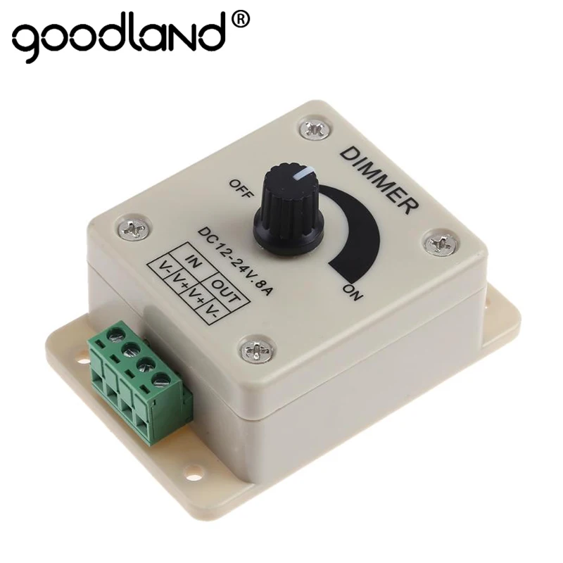 Goodland Voltage Stabilizer 12 V Voltage Regulator 8A Power Supply Adjustable Speed Controller DC 12V LED Dimmer DC-DC for Motor
Goodland Voltage Stabilizer 12 V Voltage Regulator 8A Power Supply Adjustable Speed Controller DC 12V LED Dimmer DC-DC for Motor