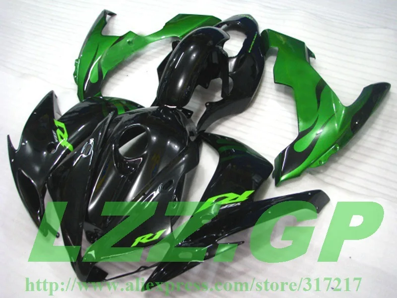 Black Green Flame Fairing Kit For Yamaha YZF R1 04 05 06 YZF-R1 04-06 YZF1000 YZF R1 2004 2005 2006 Aftermarket Fairin
Black Green Flame Fairing Kit For Yamaha YZF R1 04 05 06 YZF-R1 04-06 YZF1000 YZF R1 2004 2005 2006 Aftermarket Fairin