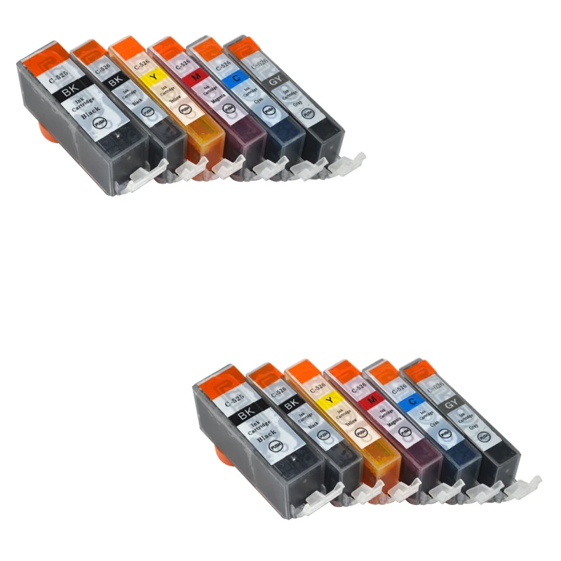 12pcs ink cartridge Luocai for PGI525 PGI525BK CLI-526 GY for CANON PIXMA MG6150 MG8150 MG6250 MG6100 MG8250 with chip
12pcs ink cartridge Luocai for PGI525 PGI525BK CLI-526 GY for CANON PIXMA MG6150 MG8150 MG6250 MG6100 MG8250 with chip