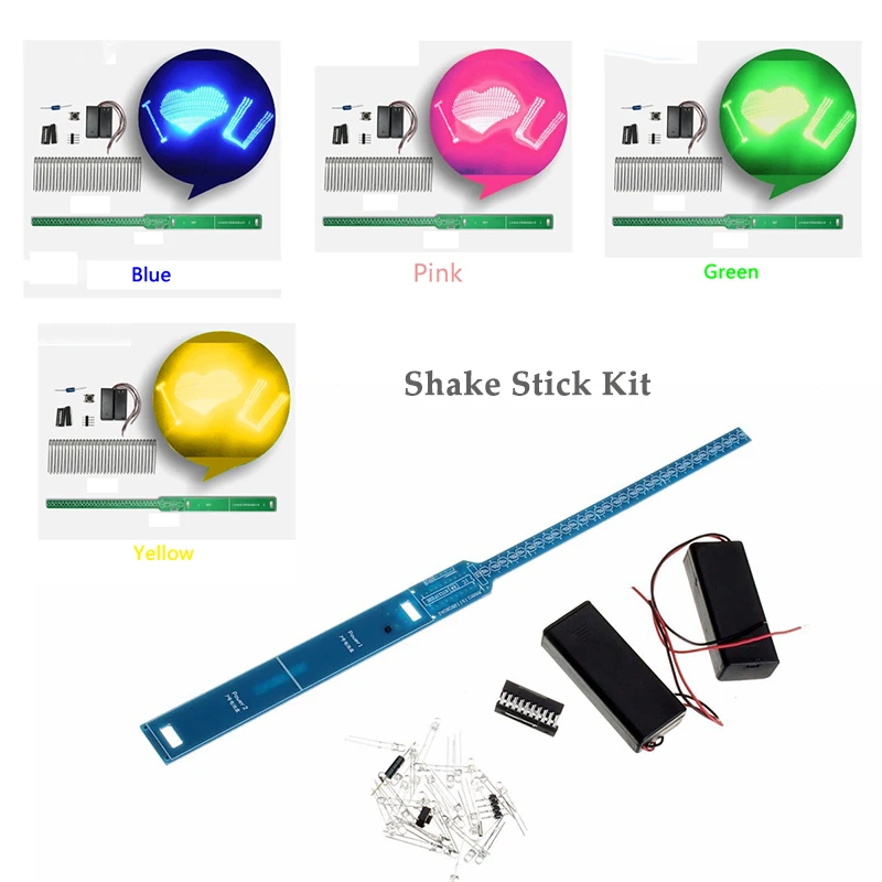 4 цвета обновленная STC11F DIY 32 бит светодиодный встряхнуть Stick Запчасти комплект Sup Порты и разъёмы редактировать характер с TTL серийный Порты и...
4 цвета обновленная STC11F DIY 32 бит светодиодный встряхнуть Stick Запчасти комплект Sup Порты и разъёмы редактировать характер с TTL серийный Порты и...