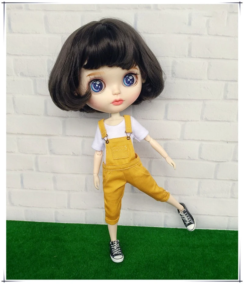 Новинка 1 шт. Blyth комбинезон белые укороченные брюки для OB24 Azone s аксессуары кукол