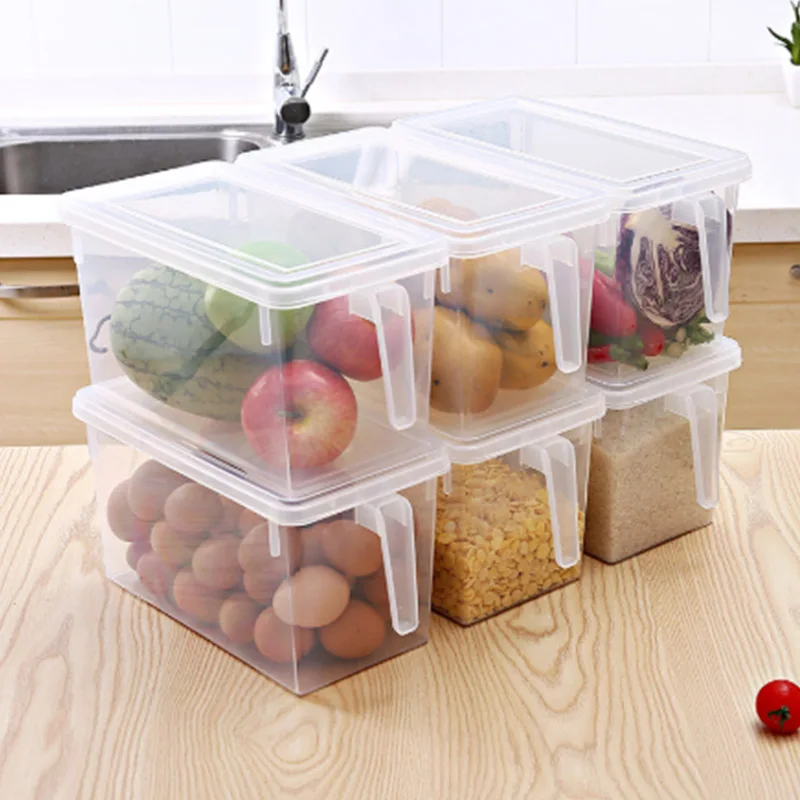 Tacy 5 Liters Clear Plastic Storage Box Refrigerator Storage Organizer Kitchen Collecting Box with Lids
Tacy 5 Liters Clear Plastic Storage Box Refrigerator Storage Organizer Kitchen Collecting Box with Lids