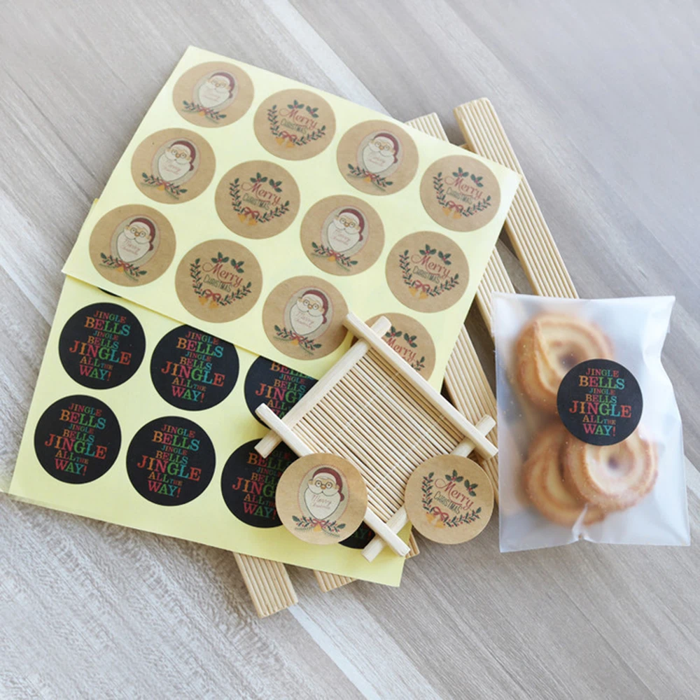 120Pcs Santa Claus Kraft Paper Sticker Merry Christmas Garland Jingle Bell Seal Sticker DIY Paper Label Kid Stationery Stickers
120Pcs Santa Claus Kraft Paper Sticker Merry Christmas Garland Jingle Bell Seal Sticker DIY Paper Label Kid Stationery Stickers