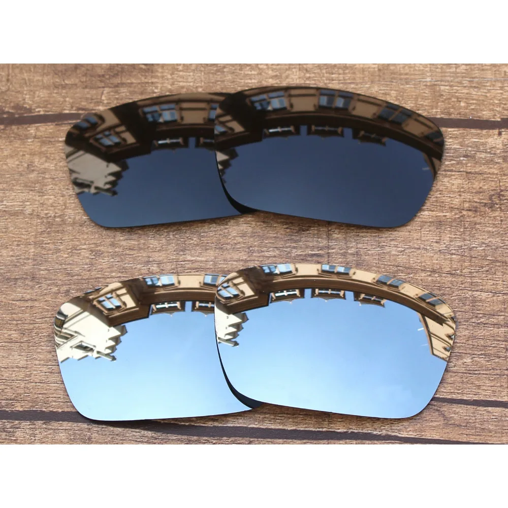Vonxyz 2 Pairs Stealth Black & Chrome Mirror Polarized Replacement Lenses for-Oakley Fuel Cell Frame
Vonxyz 2 Pairs Stealth Black & Chrome Mirror Polarized Replacement Lenses for-Oakley Fuel Cell Frame