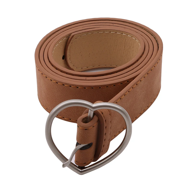 Hot Lady Imitation Leather Belt Brand Belts For Women Heart Shape Pin Buckle Designer Women High Quality Female Belts
Hot Lady Imitation Leather Belt Brand Belts For Women Heart Shape Pin Buckle Designer Women High Quality Female Belts