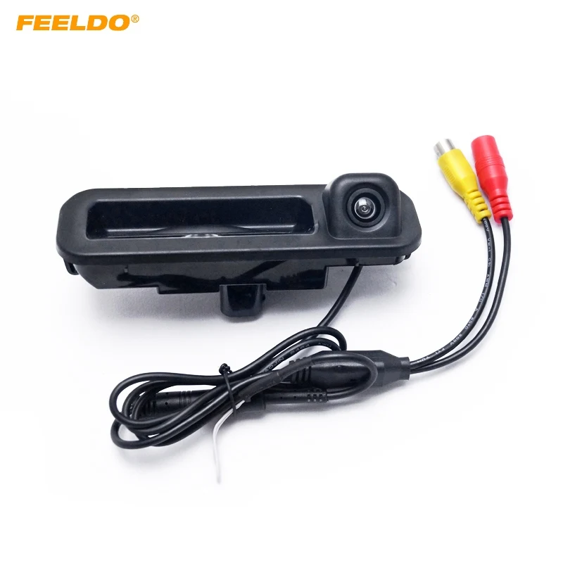 

FEELDO Car Rear View Parking Trunk Handle Camera For Ford Focus 2012 2013 Focus 2 Focus 3 Backup Camera #4684