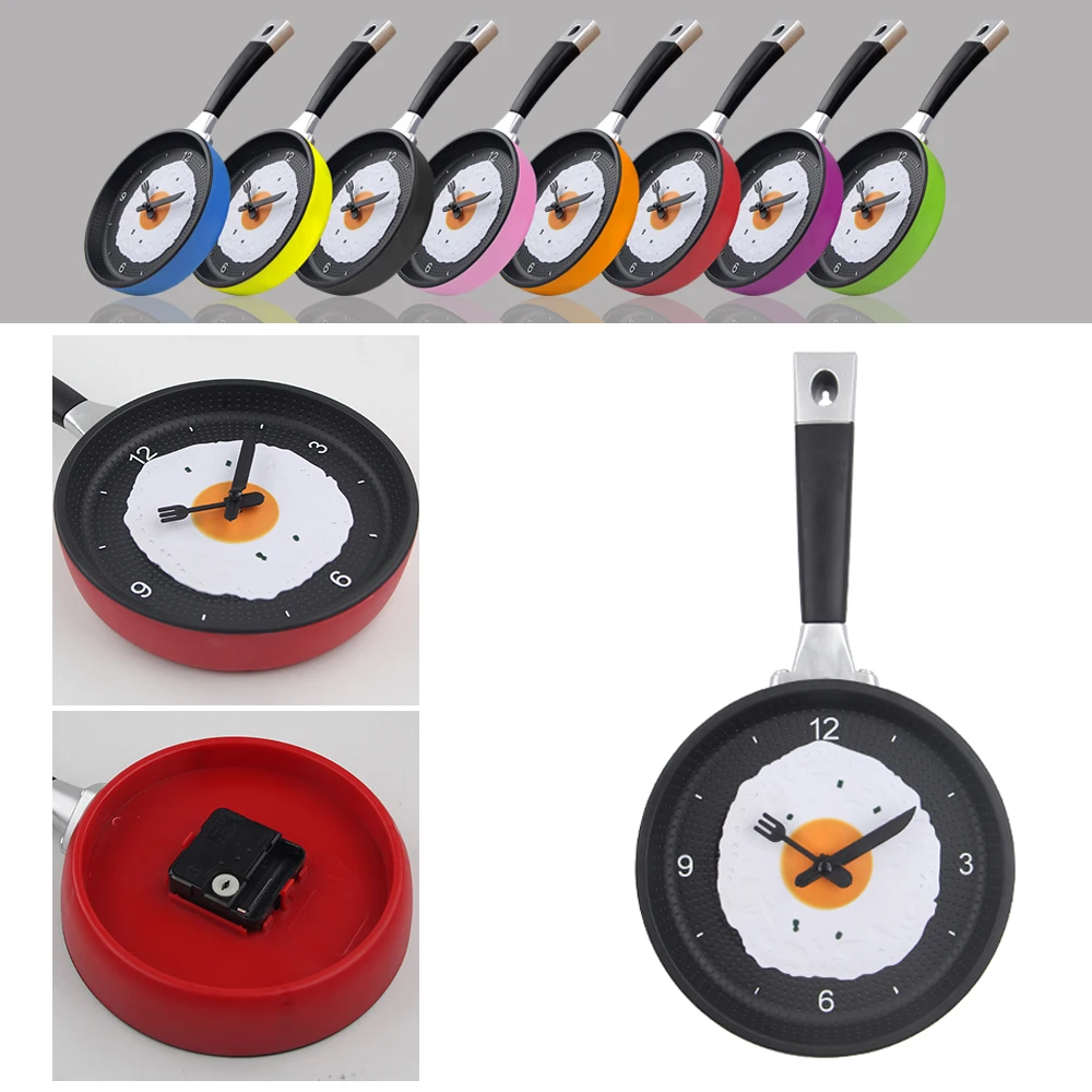 Cute Frying Pan Design Kitchen Wall Clocks 2019 New Arrivals Wall Clock Cartoon Design Plastic Quartz Home Decor Gifts
Cute Frying Pan Design Kitchen Wall Clocks 2019 New Arrivals Wall Clock Cartoon Design Plastic Quartz Home Decor Gifts