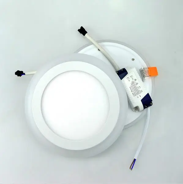 220V Round LED Panel Light Lamp Ceiling Recessed Downlight 6W 16W 24W Two Color White / Warm White Blue Indoor Lighting Bulb
220V Round LED Panel Light Lamp Ceiling Recessed Downlight 6W 16W 24W Two Color White / Warm White Blue Indoor Lighting Bulb