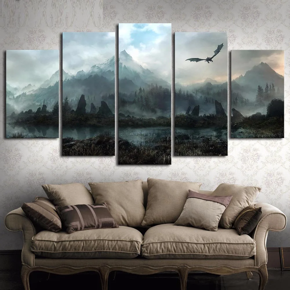 JIE DO ART Art Frames Canvas Paintings 5 Panel Wall Art Paintings Pictures of Modern Home Furnishing Living Room
JIE DO ART Art Frames Canvas Paintings 5 Panel Wall Art Paintings Pictures of Modern Home Furnishing Living Room