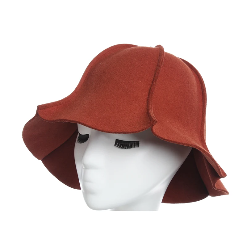 Wool Women Fedora Winter Autumn Female Wool Fedora Pure colour Fedora cap Feminino Felt Bowler Pure Wool Octagonal Hats
Wool Women Fedora Winter Autumn Female Wool Fedora Pure colour Fedora cap Feminino Felt Bowler Pure Wool Octagonal Hats