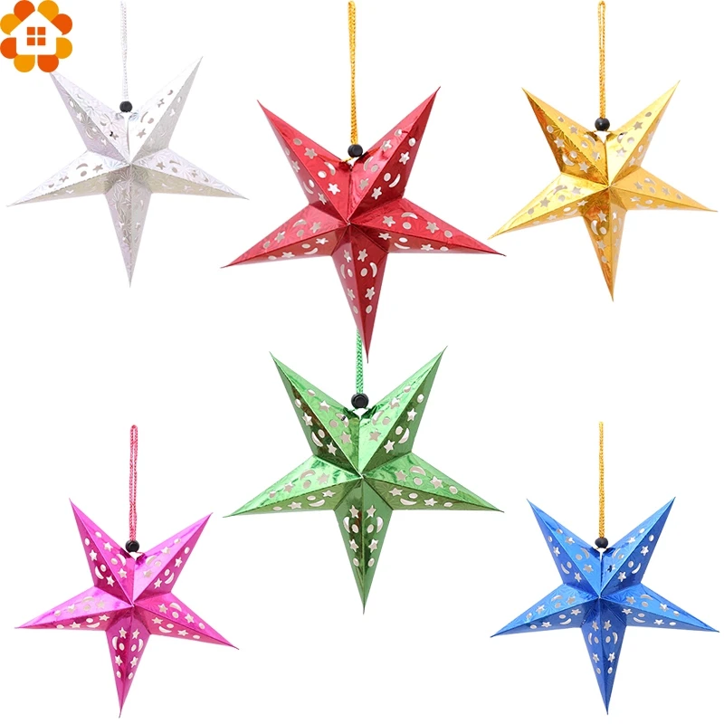 1PC 30cm DIY Paper Stars Garland Star Decoration Christmas Ornaments Wedding/Birthday/Christmas Party Decoration Supplies
1PC 30cm DIY Paper Stars Garland Star Decoration Christmas Ornaments Wedding/Birthday/Christmas Party Decoration Supplies
