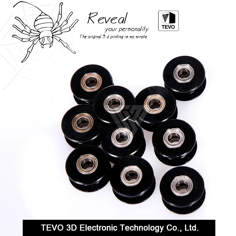 5/10PCS 3D Printer Accessories 20 teeth bore 5mm synchronous wheel pulley 2GT Without tooth gear for 3d printer Idler Pulley | Компьютеры