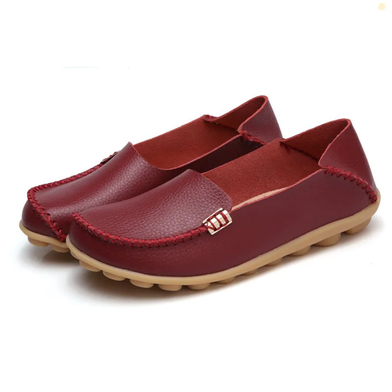 Women Flats Genuine Leather Colors Women Shoes Casual 2017 Fashion Breathable Slip-on Peas Flat Shoes Plus Size 35-44
Women Flats Genuine Leather Colors Women Shoes Casual 2017 Fashion Breathable Slip-on Peas Flat Shoes Plus Size 35-44