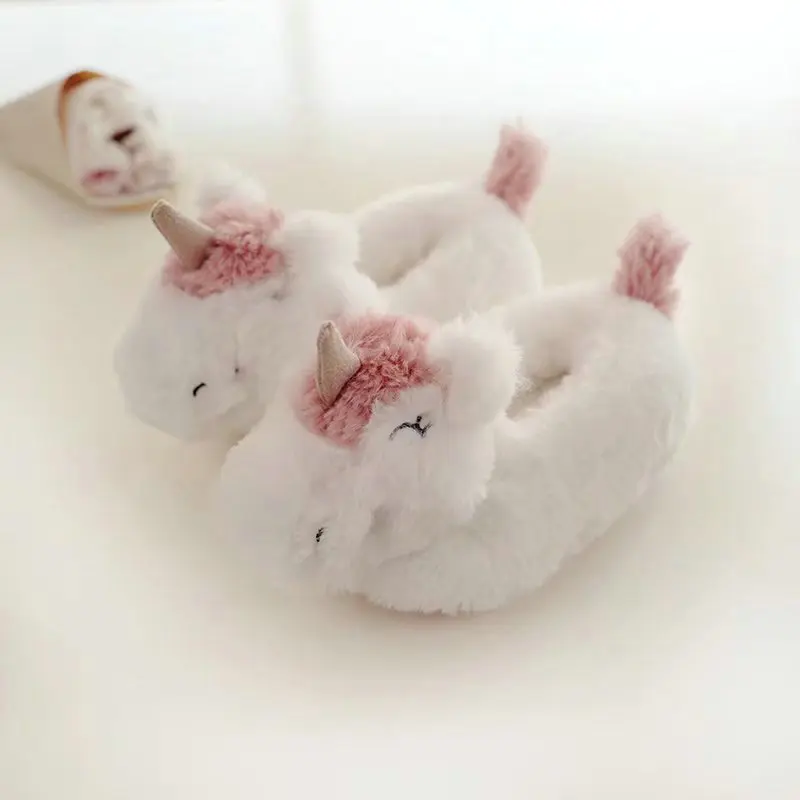 Женская обувь из искусственного кроличьего меха, с милым мультяшным единорогом
Женская обувь из искусственного кроличьего меха, с милым мультяшным единорогом