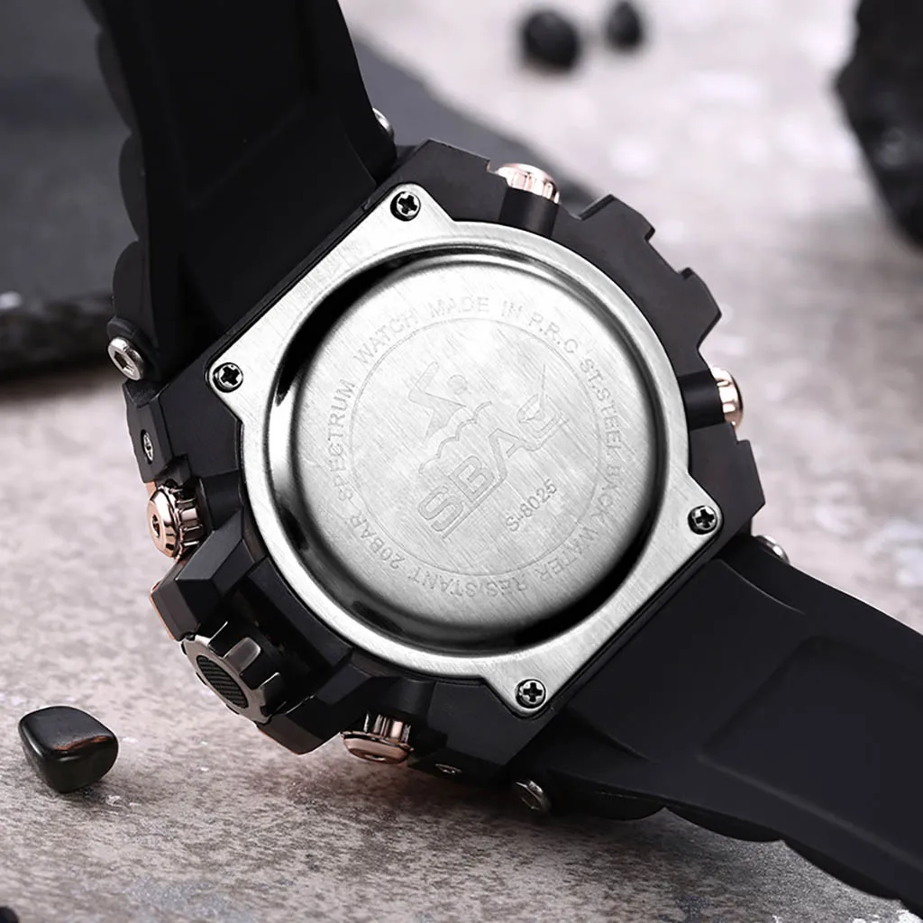 SBAO Fashion Sports Men Digital Watch Multi Function Large Dial Round Double Display Special Forces Sports Men's Clock Watches
SBAO Fashion Sports Men Digital Watch Multi Function Large Dial Round Double Display Special Forces Sports Men's Clock Watches