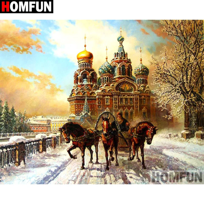 Набор для алмазной вышивки HOMFUN A01670, картина «Замок» с полными квадратными/круглыми стразами, 5D «сделай сам», вышивка крестиком, домашний дек...
Набор для алмазной вышивки HOMFUN A01670, картина «Замок» с полными квадратными/круглыми стразами, 5D «сделай сам», вышивка крестиком, домашний дек...