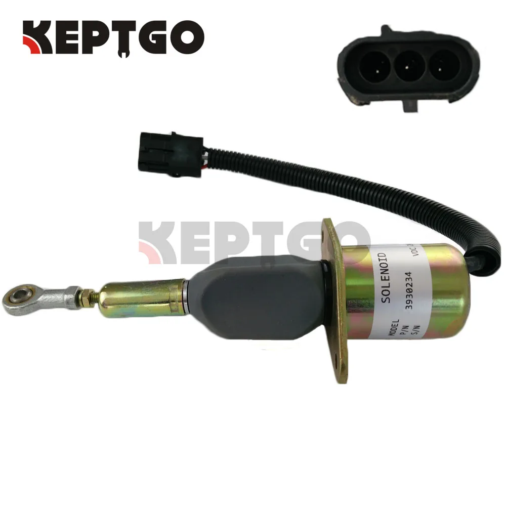Стопорный соленоид 24 В для Cummins 6CT 8 3 SA 4335 6743 81 9140 3930234|stop solenoid|stop solenoid 24vcummins stop |
