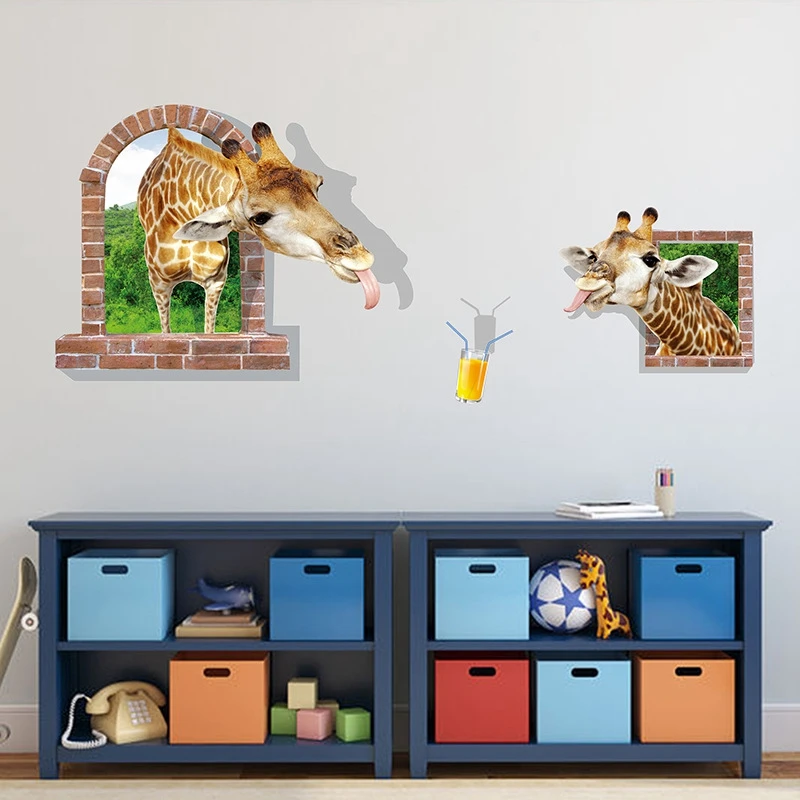 3d Self Adhesive Wallpaper DIY Funny Giraffe 3d Vinyl Wallpaper Wall Decor Stickers Vinyl Wall Stickers Free Desktop Wallpaper
3d Self Adhesive Wallpaper DIY Funny Giraffe 3d Vinyl Wallpaper Wall Decor Stickers Vinyl Wall Stickers Free Desktop Wallpaper