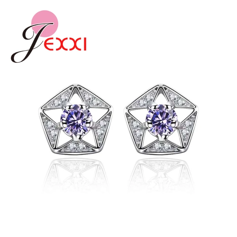 Flower Earrings With 925 Sterling Silver Clear CZ Stud Earring For Woman Fashion Jewelry Party Two Color Lower price
Flower Earrings With 925 Sterling Silver Clear CZ Stud Earring For Woman Fashion Jewelry Party Two Color Lower price