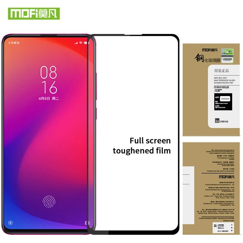 Закаленное стекло MOfi для Redmi K20, Защита экрана для Redmi K20, стеклянная пленка, Защита экрана для Redmi K20, защитная цветная пленка
Закаленное стекло MOfi для Redmi K20, Защита экрана для Redmi K20, стеклянная пленка, Защита экрана для Redmi K20, защитная цветная пленка