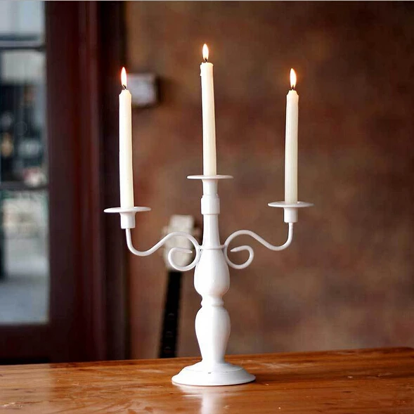 European Fashion Iron Stand Decoration Exquisite 3-Arm Metal Candlestick For Wedding Romantic Dinner Candle Holders
European Fashion Iron Stand Decoration Exquisite 3-Arm Metal Candlestick For Wedding Romantic Dinner Candle Holders