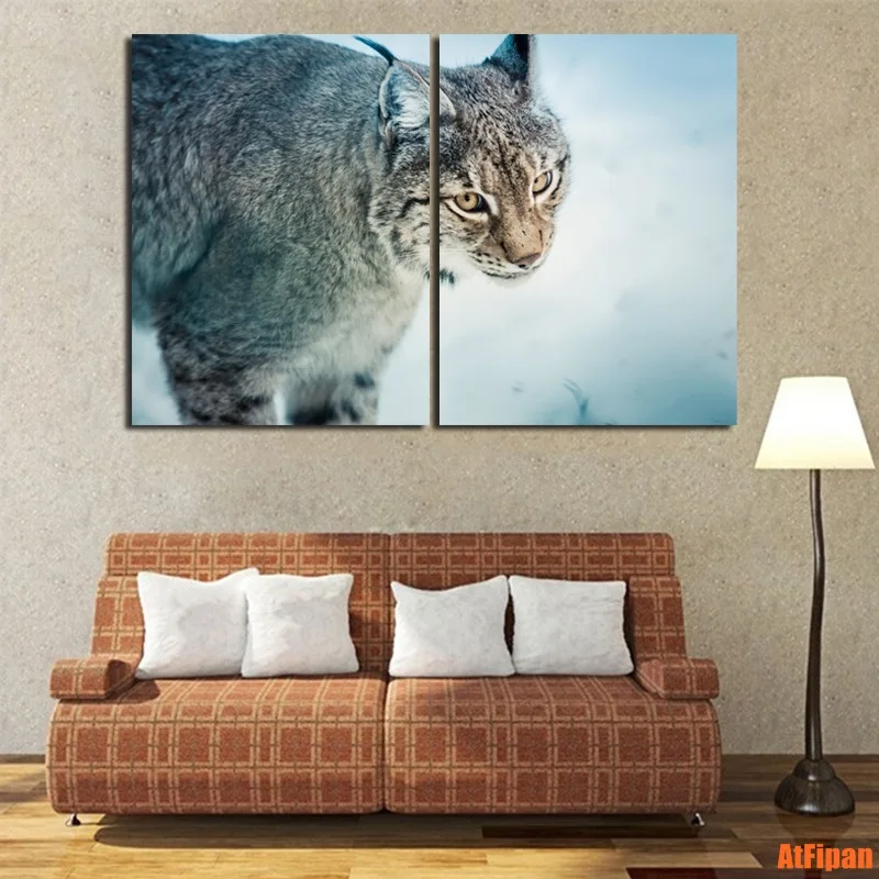 Парусиновая картина Lynx Wild Beast, картины из 2 частей, настенный Декор для дома, постер с принтом животных, Современная печать
Парусиновая картина Lynx Wild Beast, картины из 2 частей, настенный Декор для дома, постер с принтом животных, Современная печать