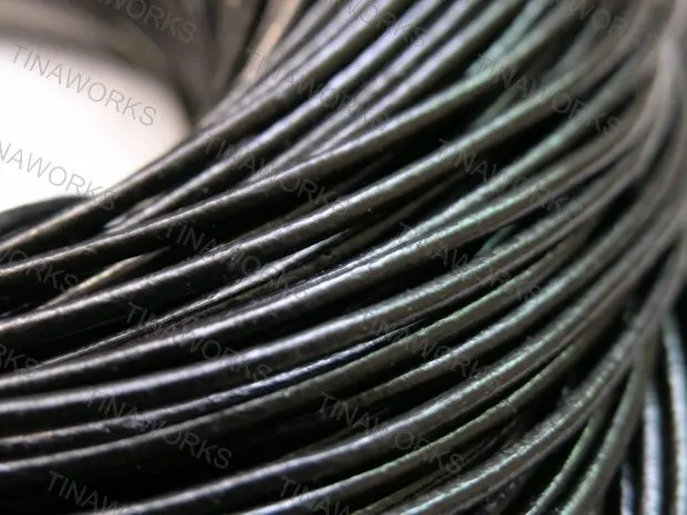 100 yards 2.0mm Black Round Real Genuine Leather Cord for Jewelry Making Crafting Beading Necklace Bracelet Making
100 yards 2.0mm Black Round Real Genuine Leather Cord for Jewelry Making Crafting Beading Necklace Bracelet Making