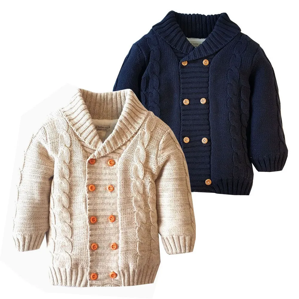 Baby Cardigan Toddler Boys Double Breasted Plus Velvet Sweater Lapel Thick Baby Girl Clothes Winter Outwear For Boy Kids Sweater
Baby Cardigan Toddler Boys Double Breasted Plus Velvet Sweater Lapel Thick Baby Girl Clothes Winter Outwear For Boy Kids Sweater