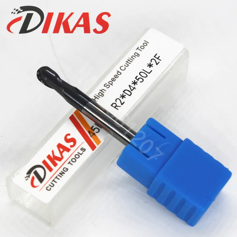 Dikas 45HRC R2 * D4 * 50L * 2F материал карбидные сферические концевые фрезы 2 канавки 4 мм покрытие нано используется для высокоскоростного фрезерного ...
Dikas 45HRC R2 * D4 * 50L * 2F материал карбидные сферические концевые фрезы 2 канавки 4 мм покрытие нано используется для высокоскоростного фрезерного ...