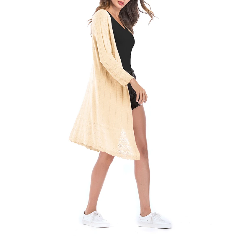 New Fashion Casual Women Knitted Cardigan Long Sleeve Solid Color Sweater Cardigans Coat WS9532V
New Fashion Casual Women Knitted Cardigan Long Sleeve Solid Color Sweater Cardigans Coat WS9532V
