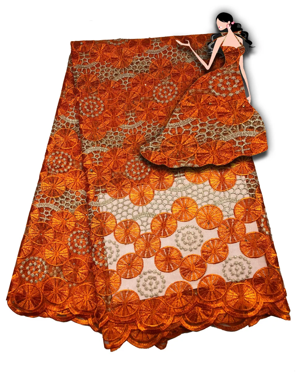 High Quality African Chemical Lace Fabric Water Soluble Yellow Nigerian Guipure Wedding Dress African Lace Fabric ZJ17
High Quality African Chemical Lace Fabric Water Soluble Yellow Nigerian Guipure Wedding Dress African Lace Fabric ZJ17