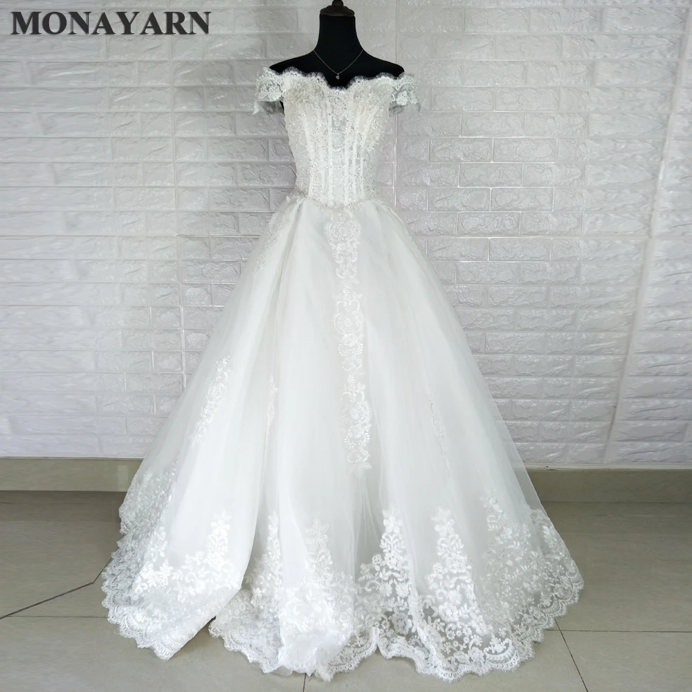 Real picture of the word bride dress 2017 fashion lace wedding dress princess with sleeves
Real picture of the word bride dress 2017 fashion lace wedding dress princess with sleeves
