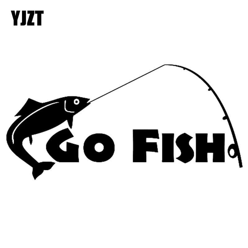 YJZT 16cm*7.9cm GO FISH Vinyl Sticker Fashion Car Decal Car-styling Accessories C11-0002
YJZT 16cm*7.9cm GO FISH Vinyl Sticker Fashion Car Decal Car-styling Accessories C11-0002