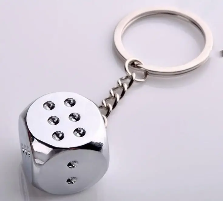 1pc Keychain Personality Metal Dice Game Key Chain Zinc Alloy Model Car Bag Keychains Key Holder Jewelry Trinket Charms
1pc Keychain Personality Metal Dice Game Key Chain Zinc Alloy Model Car Bag Keychains Key Holder Jewelry Trinket Charms