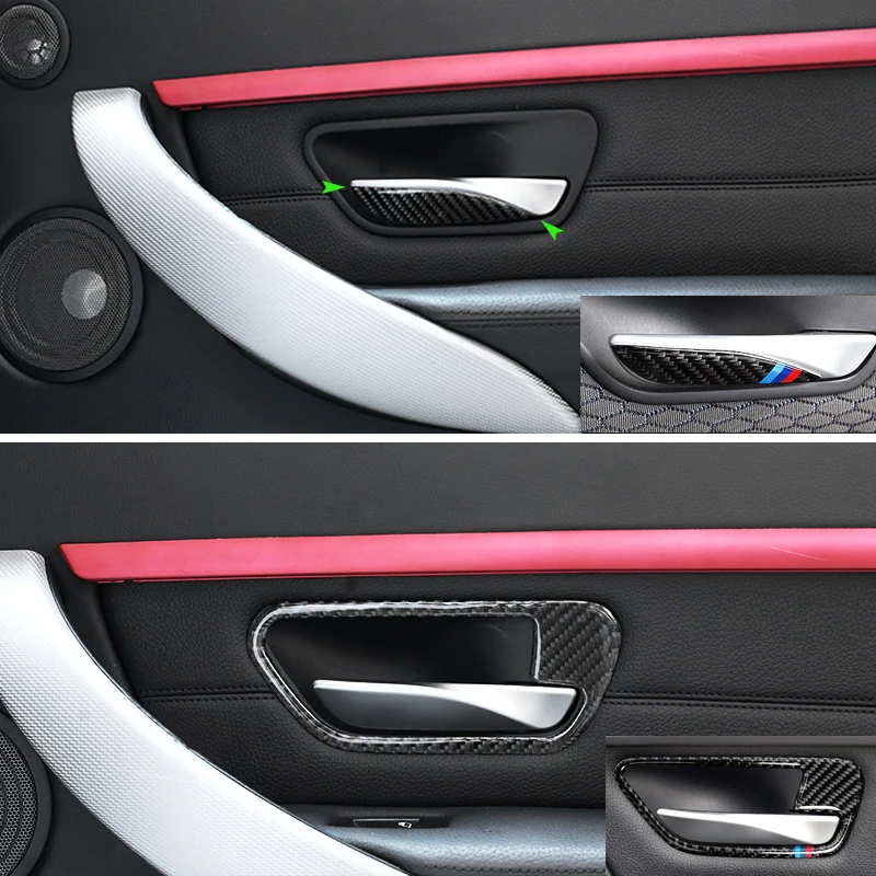 Carbon Fiber Car Interior Door Pull Handle Bowl Protective Cover Trim For BMW 3 4 Series F30 F32 2013 2014 2015 2016 2017 2018
Carbon Fiber Car Interior Door Pull Handle Bowl Protective Cover Trim For BMW 3 4 Series F30 F32 2013 2014 2015 2016 2017 2018