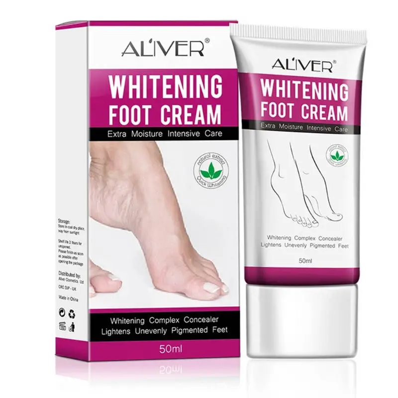 50ml Whitening Foot Cream Moisturizing Treatment Hydrating Nourishing Lightens Unevenly Pigmented Feet Care Lotion
50ml Whitening Foot Cream Moisturizing Treatment Hydrating Nourishing Lightens Unevenly Pigmented Feet Care Lotion