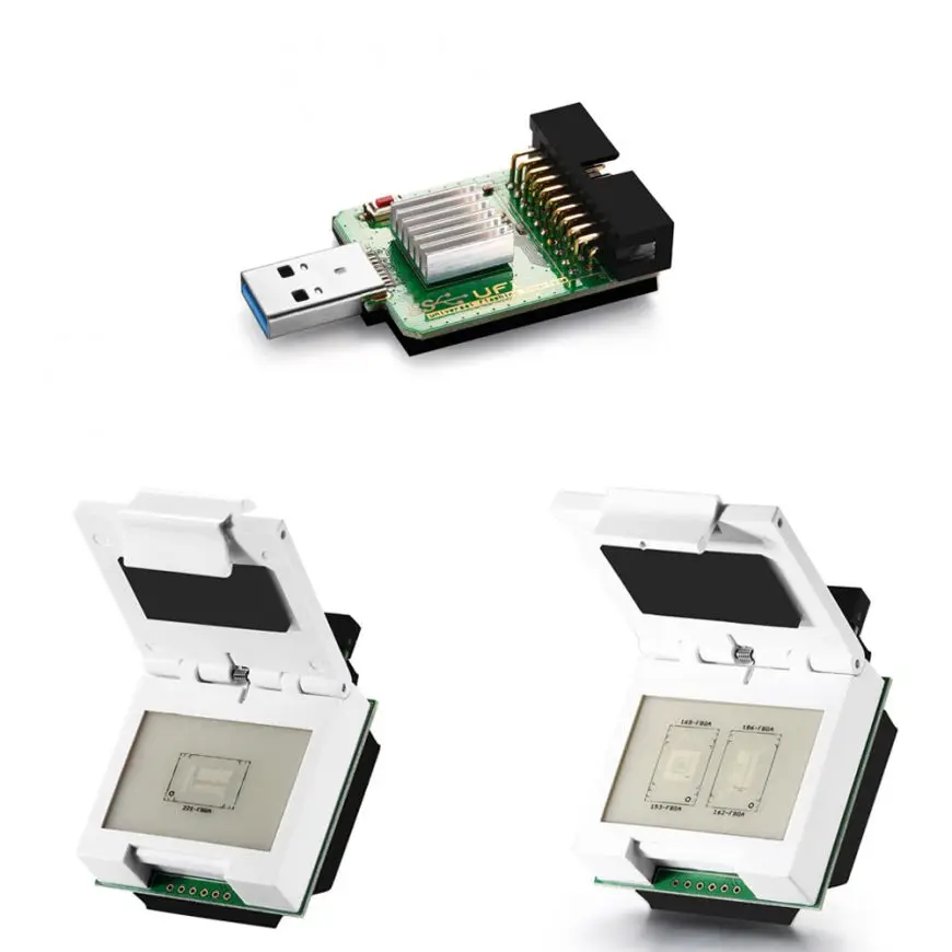 gsmjustoncct 2 in 1 EMMC EMCP Socket USB3.0 SuperSpeed / Reader for EMMC Dongle UFI
gsmjustoncct 2 in 1 EMMC EMCP Socket USB3.0 SuperSpeed / Reader for EMMC Dongle UFI