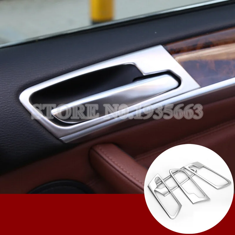 For BMW X6 E71 Interior Side Door Handle Bowl Cover Trim 2008-2014 4pcs Car Accessories Interior Car Decor Car Trim
For BMW X6 E71 Interior Side Door Handle Bowl Cover Trim 2008-2014 4pcs Car Accessories Interior Car Decor Car Trim