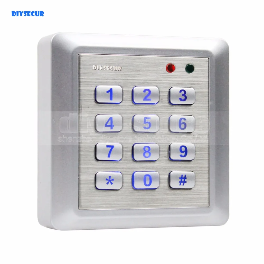DIYSECUR Новый 125 кГц RFID считыватель система контроля доступа Комплект клавиатуры + 10 ID карт брелоков
DIYSECUR Новый 125 кГц RFID считыватель система контроля доступа Комплект клавиатуры + 10 ID карт брелоков