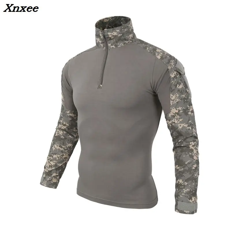 Man Multi Cam Camouflage T-shirts Army Camo Combat Tactical T Shirt For Men Military Men Long Sleeve T-shirt Hunt T-shirts
Man Multi Cam Camouflage T-shirts Army Camo Combat Tactical T Shirt For Men Military Men Long Sleeve T-shirt Hunt T-shirts