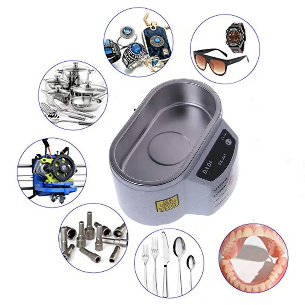 Mini Ultrasonic Cleaner Bath For Cleaning Jewelry Glasses Circuit Board Intelligent Control 110/220V 30/50W
Mini Ultrasonic Cleaner Bath For Cleaning Jewelry Glasses Circuit Board Intelligent Control 110/220V 30/50W