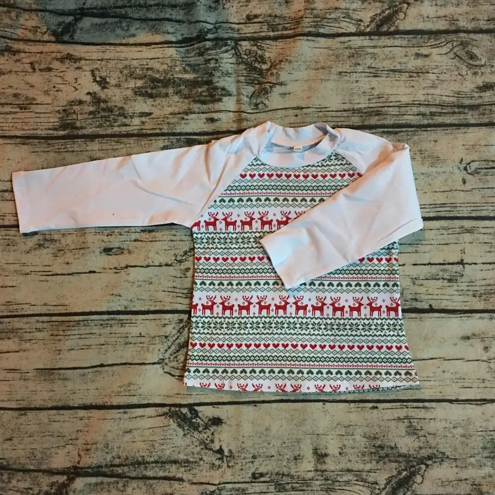 Children white raglan long sleeves shirts boys cute Christmas red elk prints blouse kids red green prints shirts
Children white raglan long sleeves shirts boys cute Christmas red elk prints blouse kids red green prints shirts