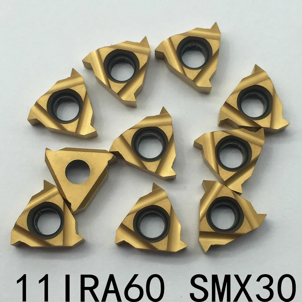 10pcs 11IRA60 SMX30 Carbide Insert For Threading Turning Tool Boring BAR blade High cost performance
10pcs 11IRA60 SMX30 Carbide Insert For Threading Turning Tool Boring BAR blade High cost performance