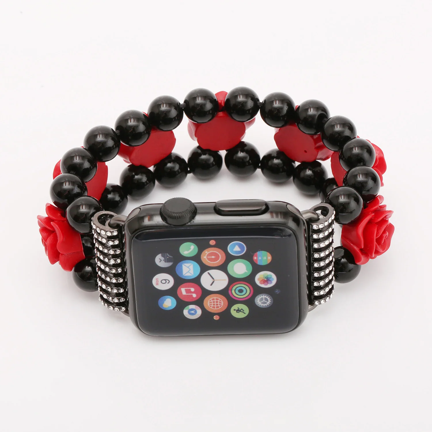 3D Rose Jewelry Flower Watch Band For Apple Watch Series 3 2 1 Wrist Strap For iWatch Replacement Wristband Bracelet 42mm 38mm
3D Rose Jewelry Flower Watch Band For Apple Watch Series 3 2 1 Wrist Strap For iWatch Replacement Wristband Bracelet 42mm 38mm