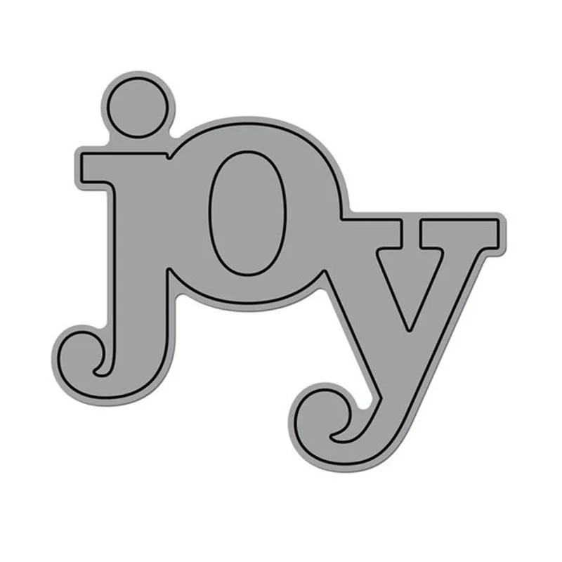 Creative Joy Letters Shape Metal Cutting Dies Stencil For Scrapbooking Album Embossing Home Decorative DIY Paper Card Tools
Creative Joy Letters Shape Metal Cutting Dies Stencil For Scrapbooking Album Embossing Home Decorative DIY Paper Card Tools