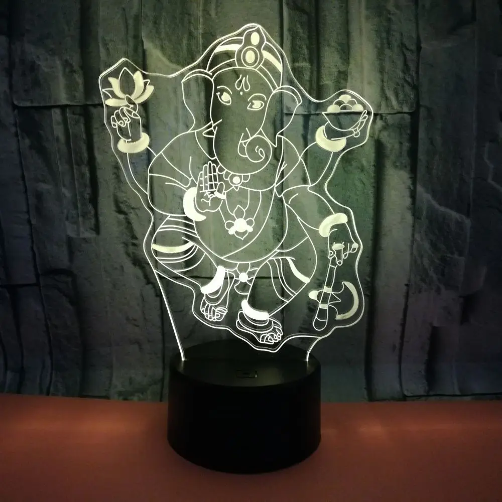 Indian Elephant Touni 3d Night Lights Customized By Remote Controlled Touch Desk Lamp Led Gift 3d Table Lights
Indian Elephant Touni 3d Night Lights Customized By Remote Controlled Touch Desk Lamp Led Gift 3d Table Lights