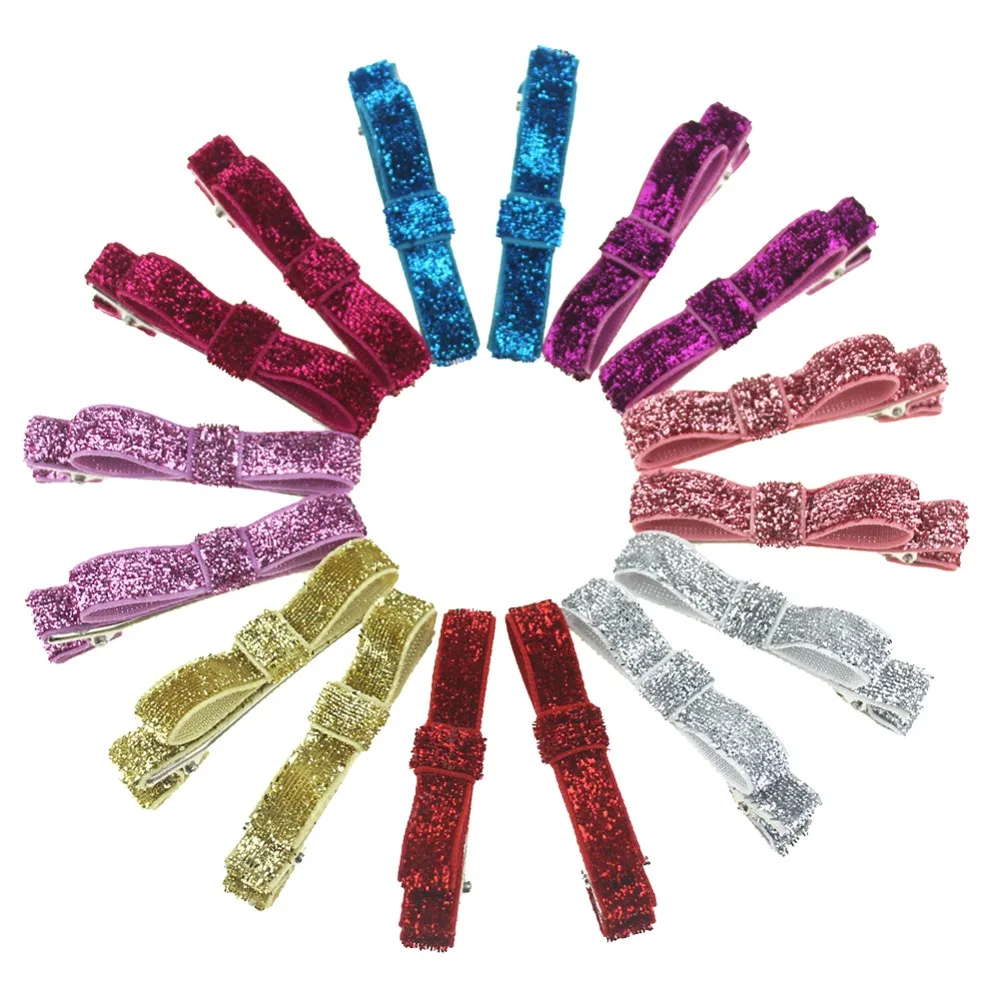 Sparkly Glitter Ribbon Lined Hair Clip Bow Tuxedo for Children's Women Girls Barrettles Clip Headwear Accessoies
Sparkly Glitter Ribbon Lined Hair Clip Bow Tuxedo for Children's Women Girls Barrettles Clip Headwear Accessoies