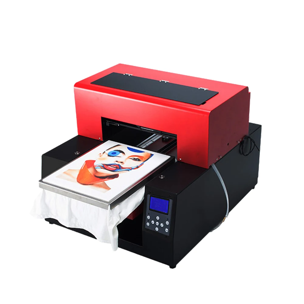 Automatic T-shirt Flatbed Printer A3 Size Print Machine for Cotton T-Shirt Printing Textile DTG printer dark shirt For Epson
Automatic T-shirt Flatbed Printer A3 Size Print Machine for Cotton T-Shirt Printing Textile DTG printer dark shirt For Epson